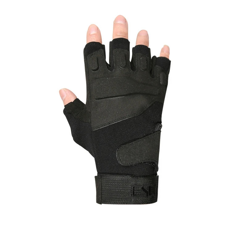 High Quality Tactical Gloves Brand Hight Quality Slip Resistant Sports Half Finger Gloves Fitness Camping Riding Gloves AE302