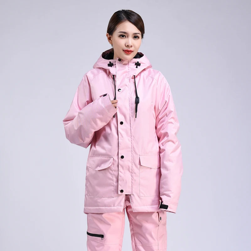 Neue Männer Frauen Paare Ski anzug Winter wind dichte wasserdichte Ski kleidung Snowboard jacke und Hose Anzug Schnee kostüme