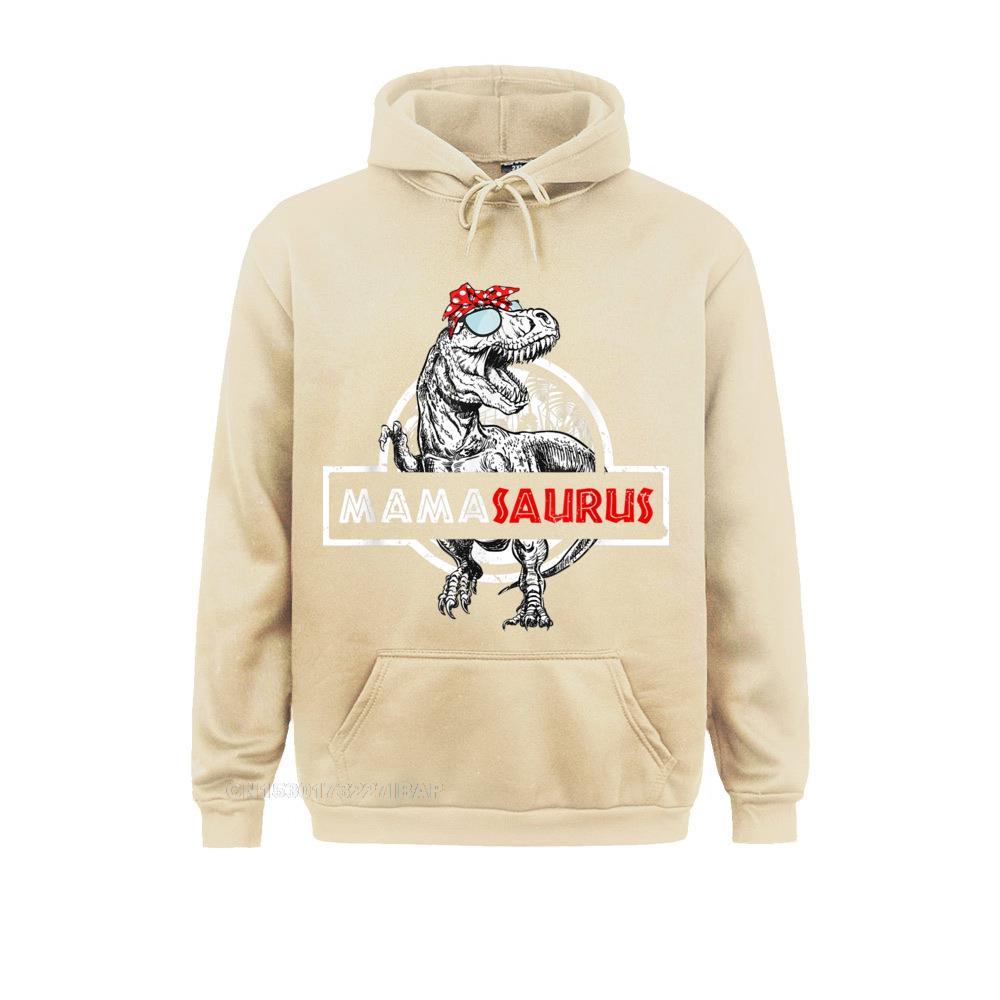 Mamasaurus T Rex Dinosaur Funny Mama Saurus Family Matching Hooded Pullover New Hoodies Sweatshirts For Men Printing Hoods