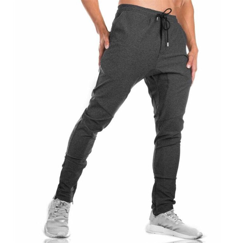 New 2020 Autumn Mens Gyms Pants Fashion Men Sweatpants Fitness Slim Fit Mens Joggers Bodybuilding Sweat Pants Size 3XL