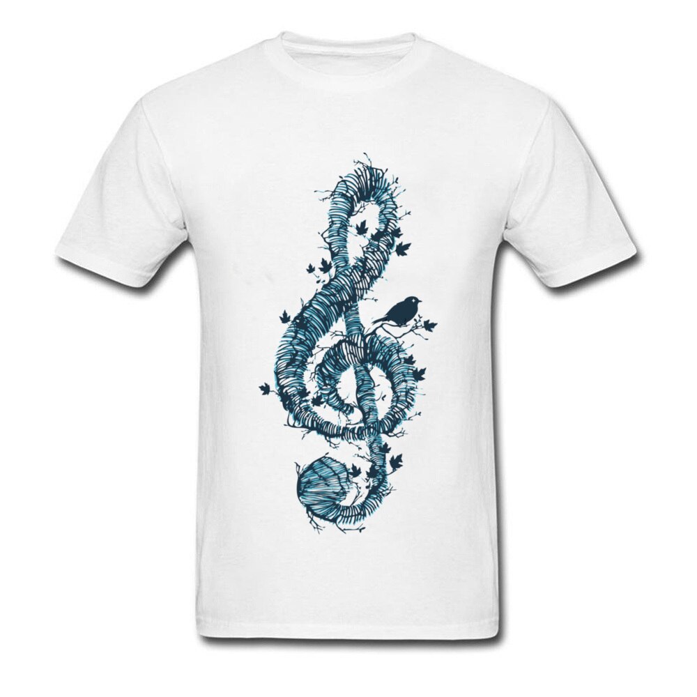 College T Shirt School Of Music Note Tshirt For Men Youth Man Conservatory Club Top T-Shirts Summer Autumn Clothes Homme