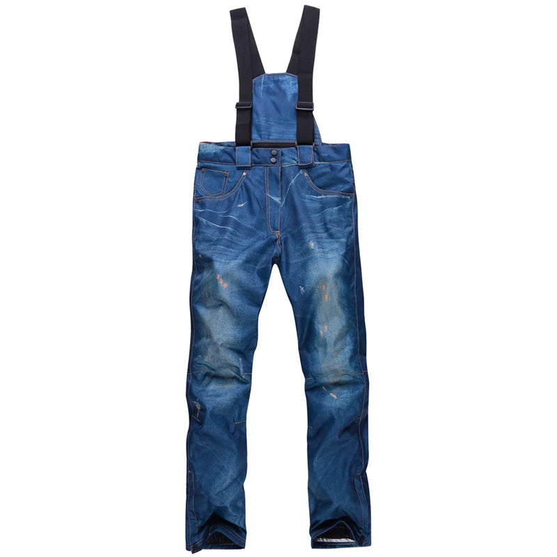 Thermische Jean Snowboard Hosen