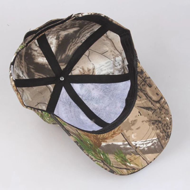 Outdoor Hunting Baseball Cap Quick Drying Jungle Sniper Camouflage Hat Man Woman Sun Hats hiking camping caps AI33