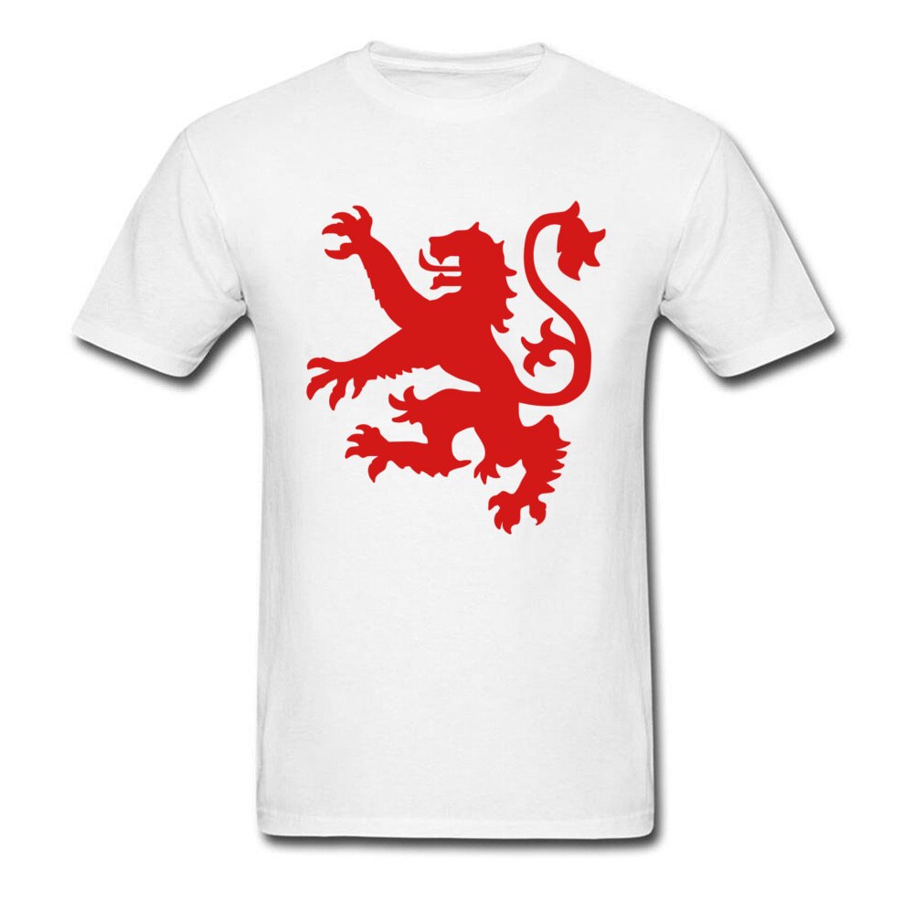 Tees Brand New Red Scotland Scottish Lion Men Tshirt Casual Fashion Tattoo T Shirt For Youth Man Father&#39;s T-Shirt Plus Size