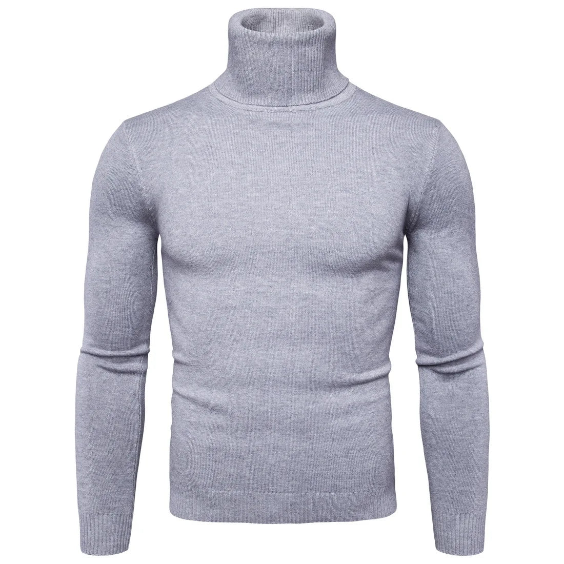 FAVOCENT Winter Warm Rollkragen Pullover Männer Fashion Solid Strick Herren Pullover Casual Männlichen Doppel Kragen Slim Fit Pullover