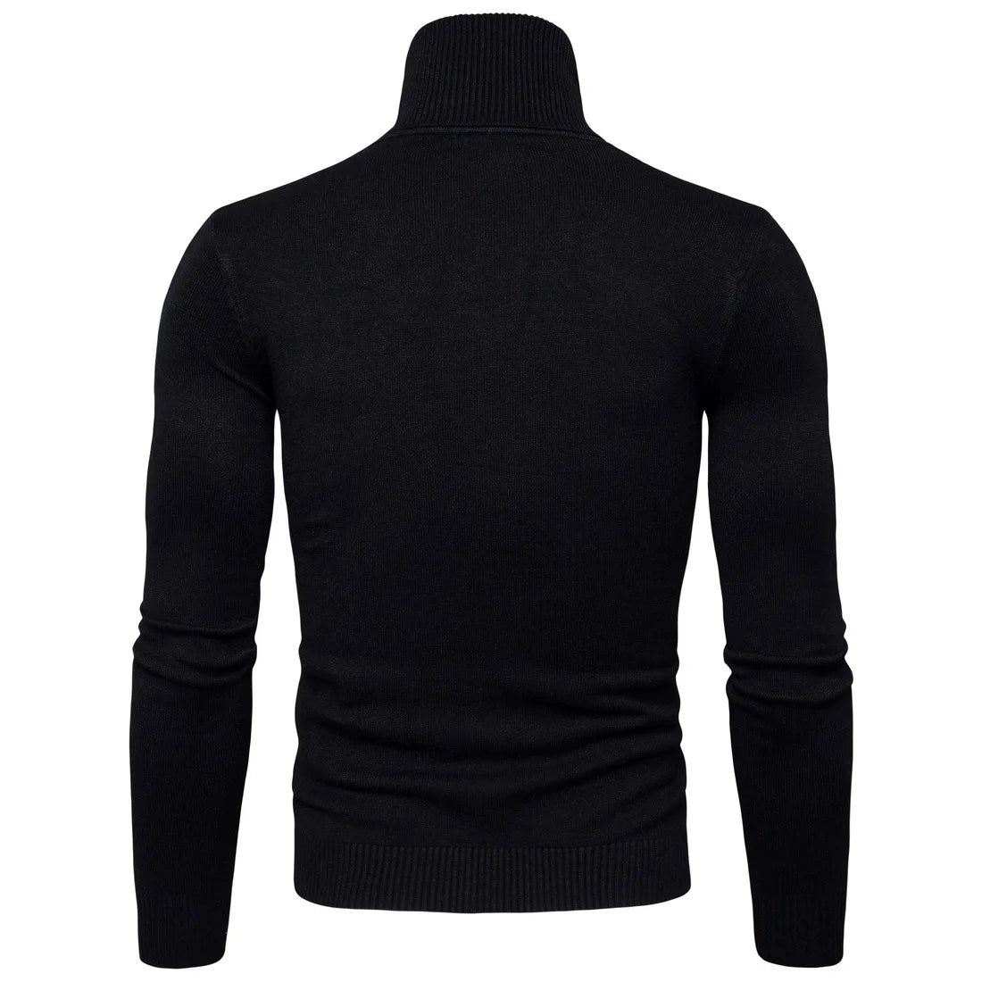 FAVOCENT Winter Warm Rollkragen Pullover Männer Fashion Solid Strick Herren Pullover Casual Männlichen Doppel Kragen Slim Fit Pullover