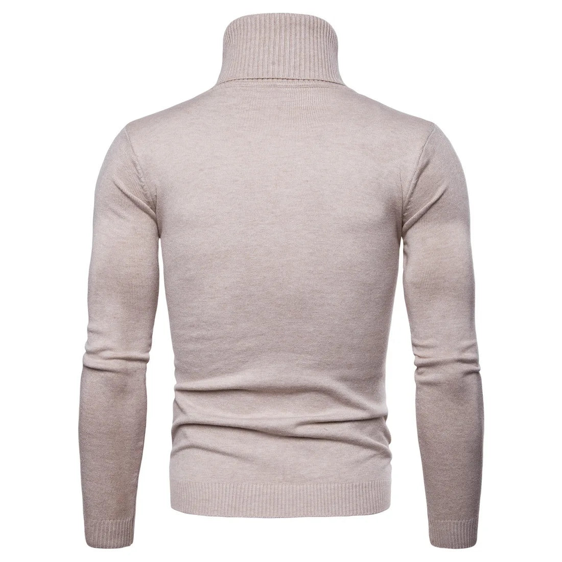 FAVOCENT Winter Warm Rollkragen Pullover Männer Fashion Solid Strick Herren Pullover Casual Männlichen Doppel Kragen Slim Fit Pullover