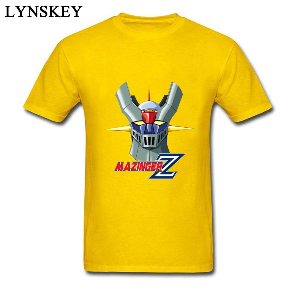 One Piece Anime Robot T-Shirts For Student Mazinger Z Cartoon Print Autumn Tops/Tees Cool Funny All Cotton Sweatshirt