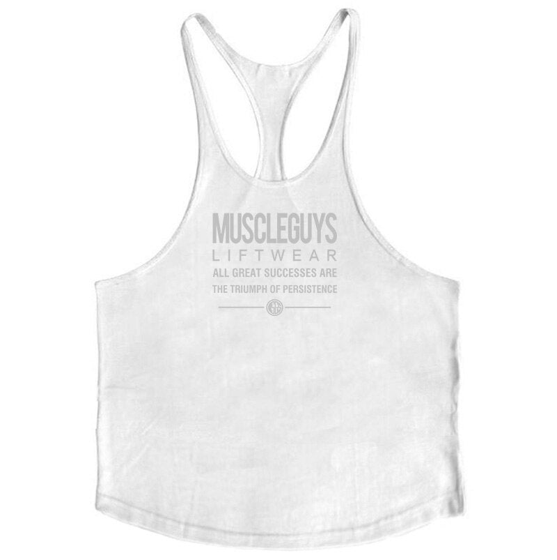 Muscleguys Liftwear Sleeveless Shirt with hoody Brand Gyms Clothing Fitness Men Bodybuilding stringers tank tops singlets