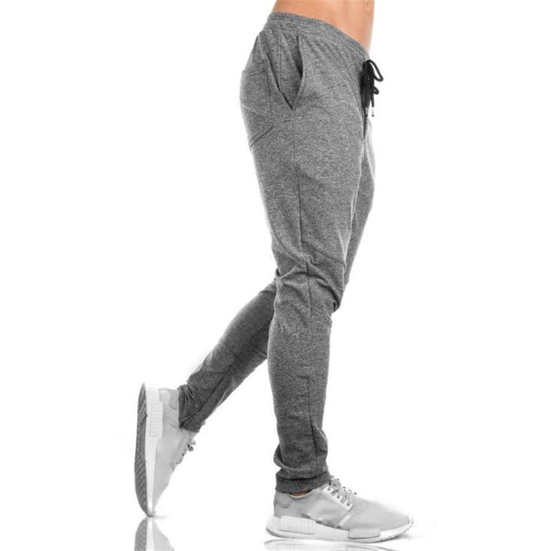 New 2020 Autumn Mens Gyms Pants Fashion Men Sweatpants Fitness Slim Fit Mens Joggers Bodybuilding Sweat Pants Size 3XL