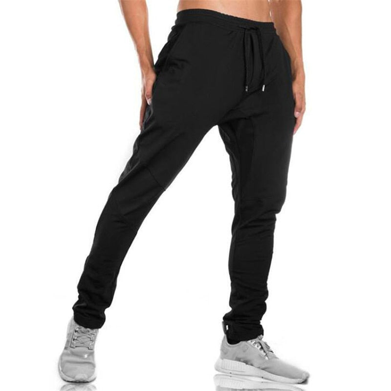 New 2020 Autumn Mens Gyms Pants Fashion Men Sweatpants Fitness Slim Fit Mens Joggers Bodybuilding Sweat Pants Size 3XL