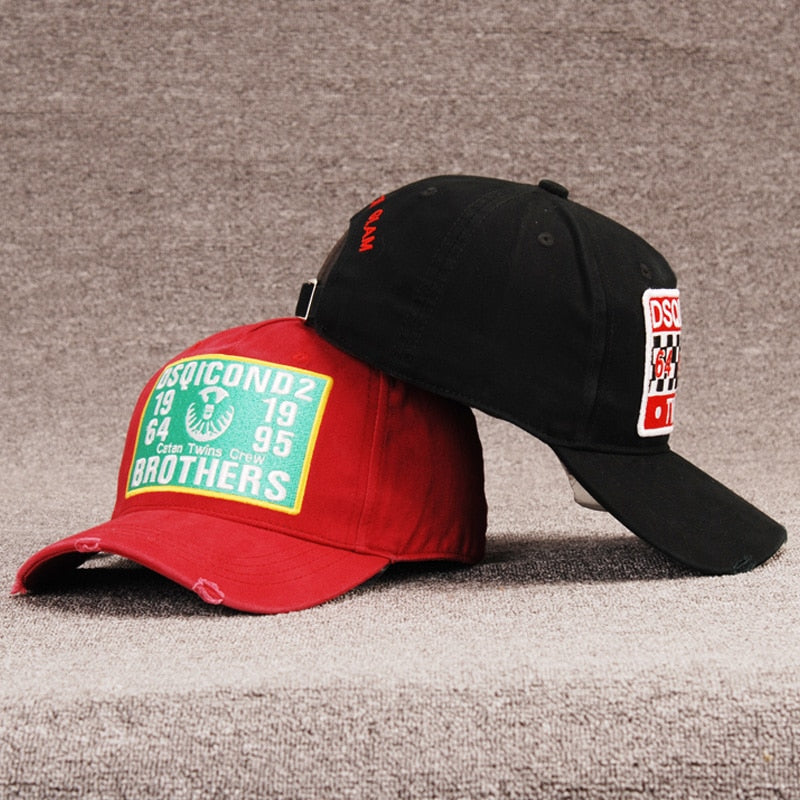 DSQICOND2 Baseball Caps DSQ Letters High Quality Men Women Winter Cap Custom Design ICON Logo Bonnet Casual Homme Dad Hat