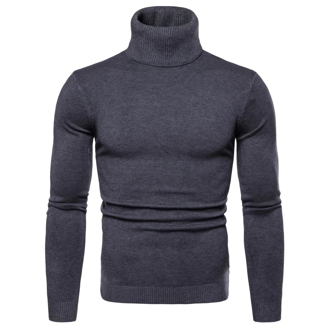 FAVOCENT Winter Warm Rollkragen Pullover Männer Fashion Solid Strick Herren Pullover Casual Männlichen Doppel Kragen Slim Fit Pullover