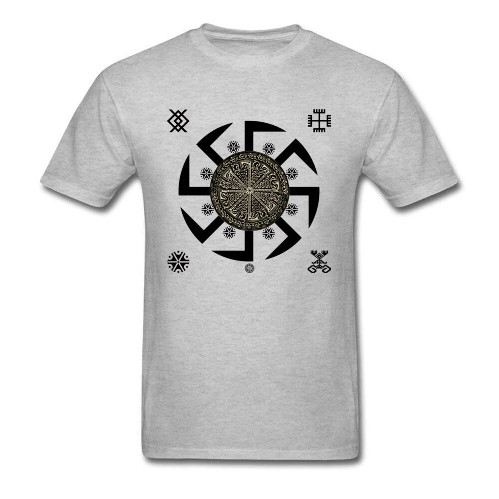 Men&#39;s T Shirt Mexico Kolovrat Symbol Tshirt Legend of Kolovrat Sparta Warrior White T Shirt Cool 3D Print Movie T-Shirts Russia