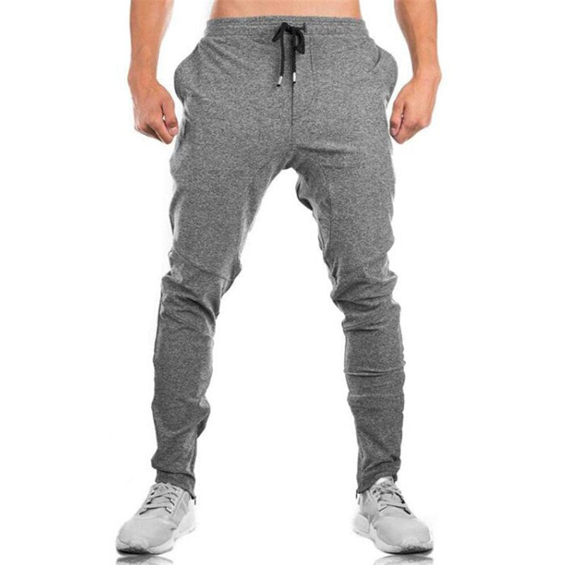 New 2020 Autumn Mens Gyms Pants Fashion Men Sweatpants Fitness Slim Fit Mens Joggers Bodybuilding Sweat Pants Size 3XL