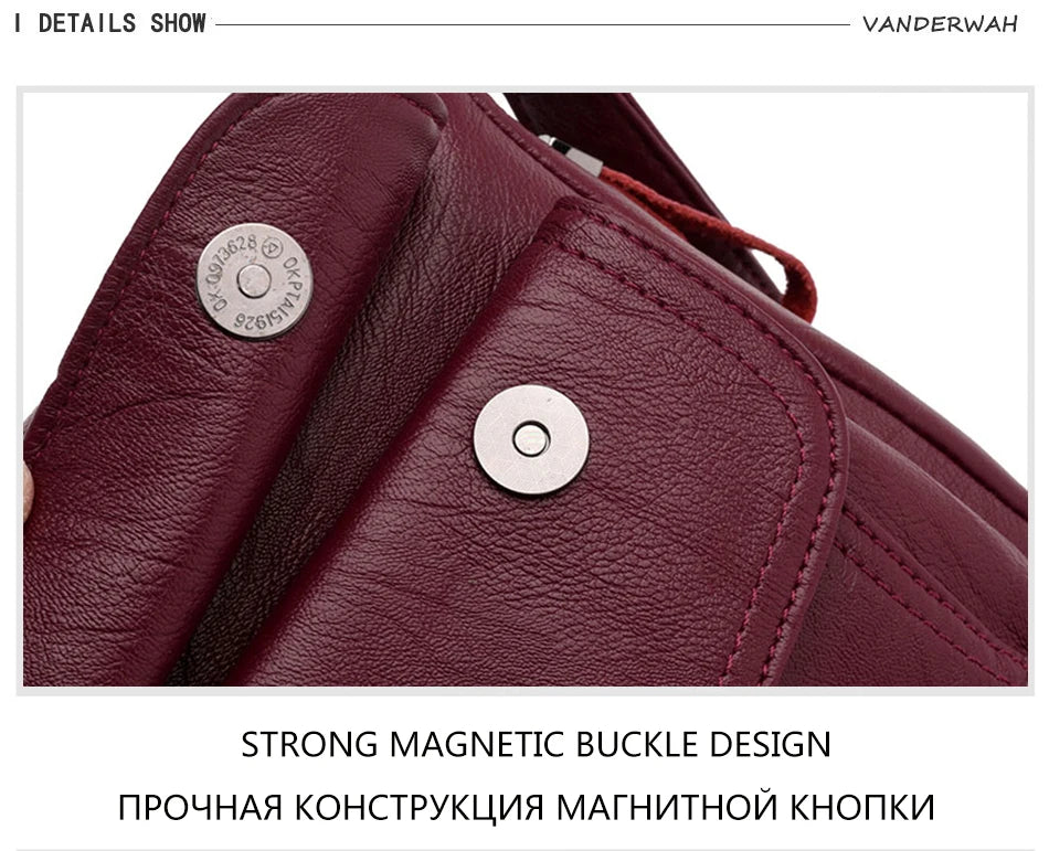 Marke Qualität Weiche Leder Sac Luxus Handtaschen Frauen Taschen Designer Weibliche Schulter Messenger Tasche Mutter Taschen Für Frauen 2022