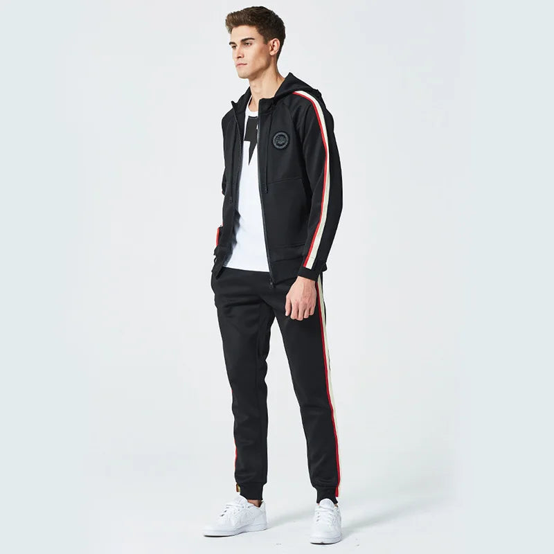 High Quality Men's Hooded Sweatersuits Oversized Sportwear Suit EUR Size Casual Trucksuits Men Clothing Sets AFTZ23