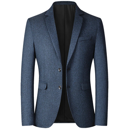 New Blazer Männer Einfarbig Business Kausal Herren Anzüge Mäntel Herren Blazer Zwei Tasten Klappe Tasche Smart Casual Blazer für männer