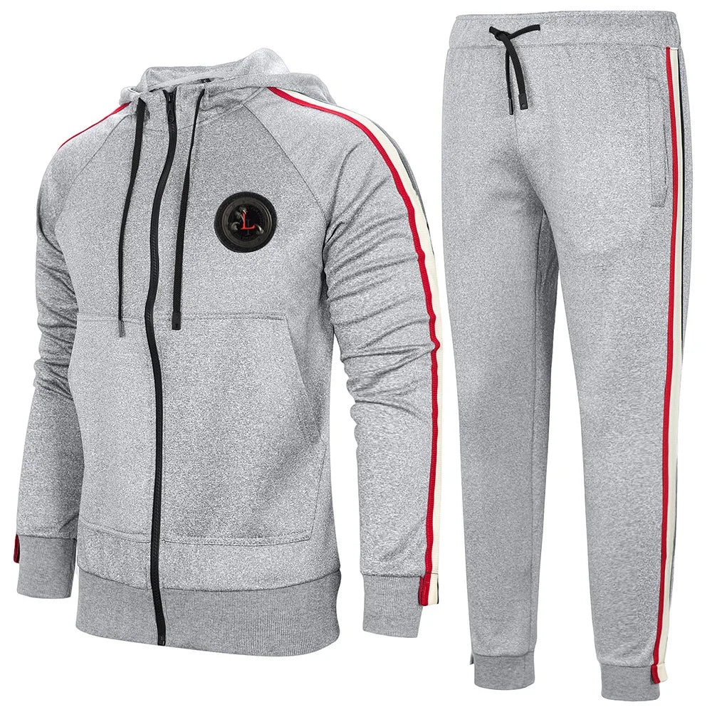 High Quality Men's Hooded Sweatersuits Oversized Sportwear Suit EUR Size Casual Trucksuits Men Clothing Sets AFTZ23