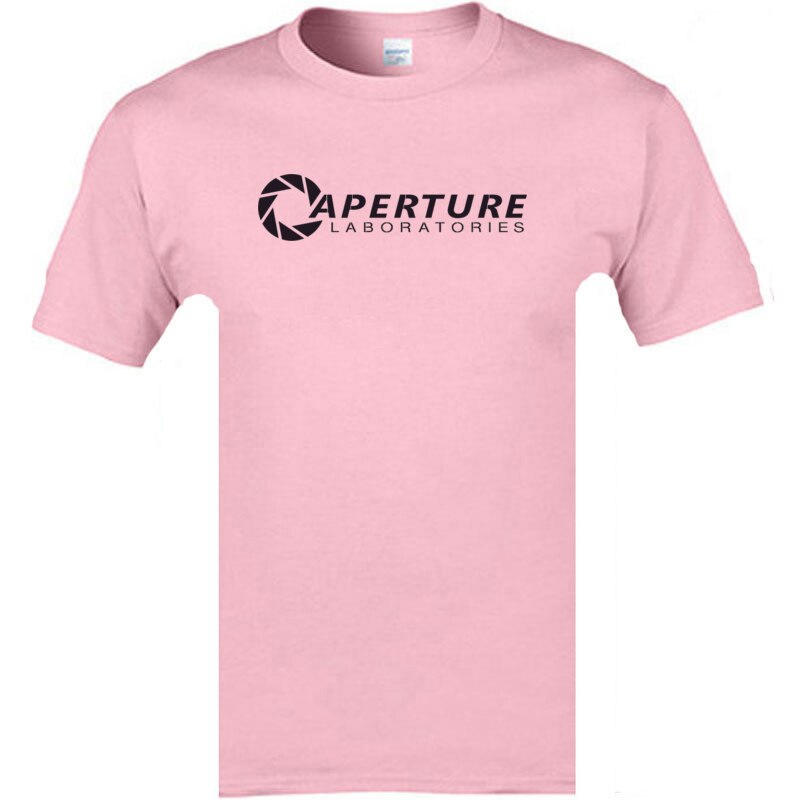 Aperture Laboratories Game Special Men T-shirts O-Neck Short Sleeve Pure Cotton Tops Tee Birthday T-Shirt Top Quality Sweatshirt