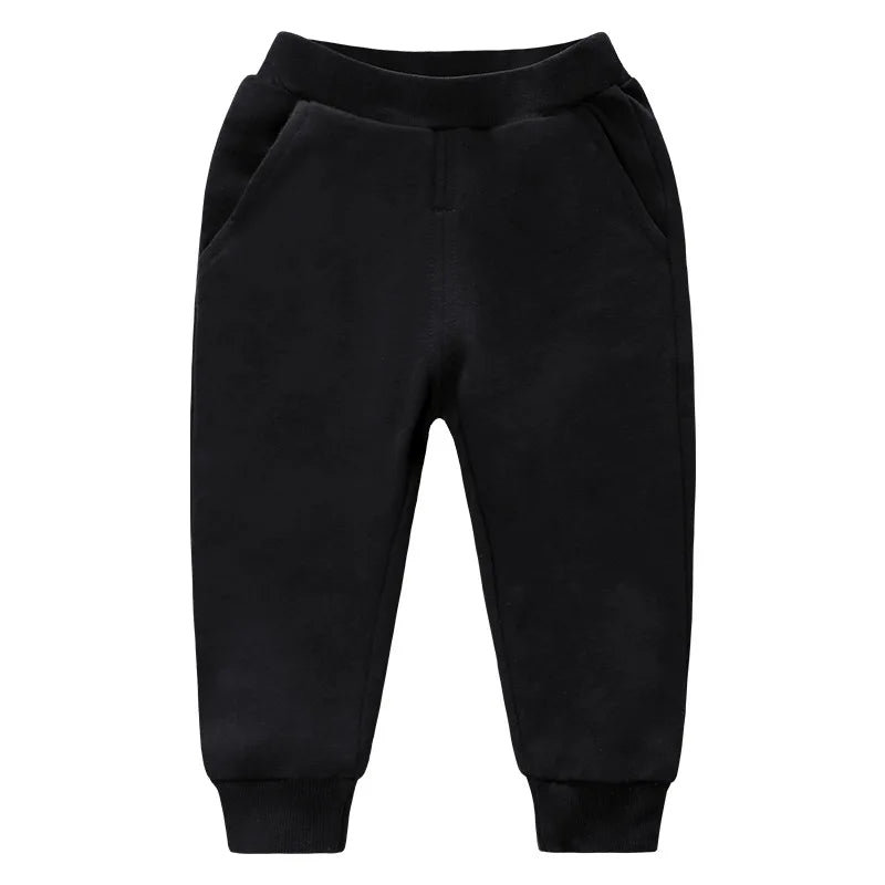 7 farben Einfarbig Kinder Hosen Beiläufige Lose Mädchen Jogginghose Komfortable Baumwolle Hosen Für Jungen Hosen Kinder Kleidung 1-8Y