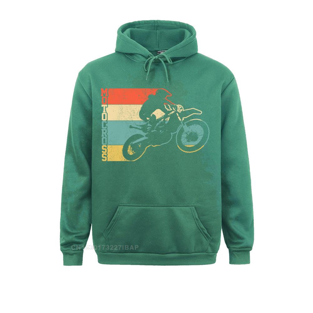 Motocross Vintage MX Dirt Bike Motorcycle Enduro Biker Pullover Hoodie Hoodies Hot Sale Cool Boy Sweatshirts Classic Clothes