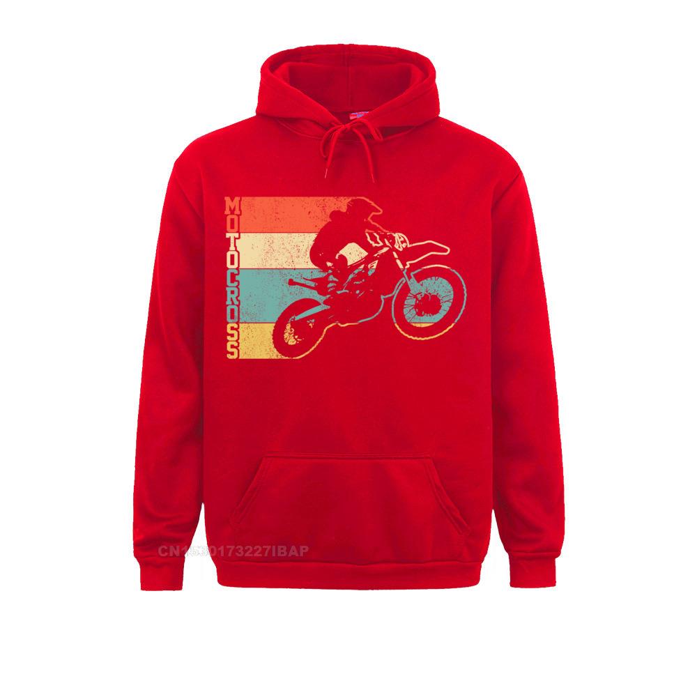 Motocross Vintage MX Dirt Bike Motorcycle Enduro Biker Pullover Hoodie Hoodies Hot Sale Cool Boy Sweatshirts Classic Clothes