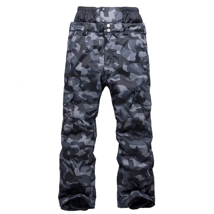 Neue Herren Camouflage Ski Anzug Wasserdicht Atmungsaktiv Snowboard Jacke Winter Schnee Hosen Anzüge Männlichen Skifahren und Snowboarden Sets