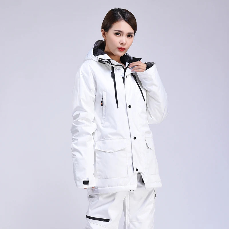 Neue Männer Frauen Paare Ski anzug Winter wind dichte wasserdichte Ski kleidung Snowboard jacke und Hose Anzug Schnee kostüme