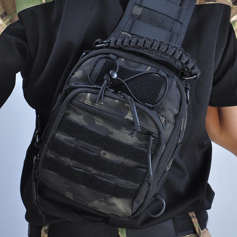 HAN WILD Hiking Backpack Sports Climbing Shoulder Bag Tactical Camping Hunting Fishing Trekking Military Outdoor Backpack 15-20L