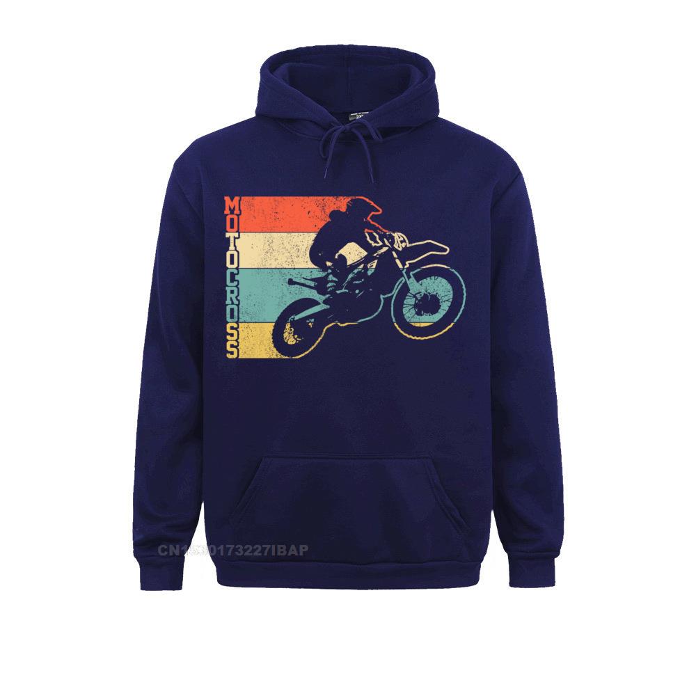 Motocross Vintage MX Dirt Bike Motorcycle Enduro Biker Pullover Hoodie Hoodies Hot Sale Cool Boy Sweatshirts Classic Clothes