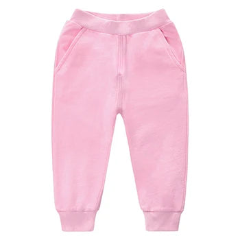 7 farben Einfarbig Kinder Hosen Beiläufige Lose Mädchen Jogginghose Komfortable Baumwolle Hosen Für Jungen Hosen Kinder Kleidung 1-8Y