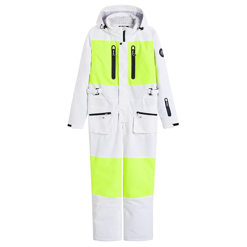 Frauen Winter Onesies Ski Anzug Im Freien Snowboard Jacke Hosen Herren Windproot Schnee Mantel Warme Isolierte Ski Overall Schneeanzug