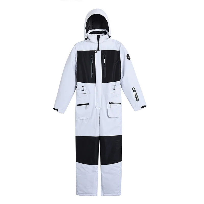 Frauen Winter Onesies Ski Anzug Im Freien Snowboard Jacke Hosen Herren Windproot Schnee Mantel Warme Isolierte Ski Overall Schneeanzug