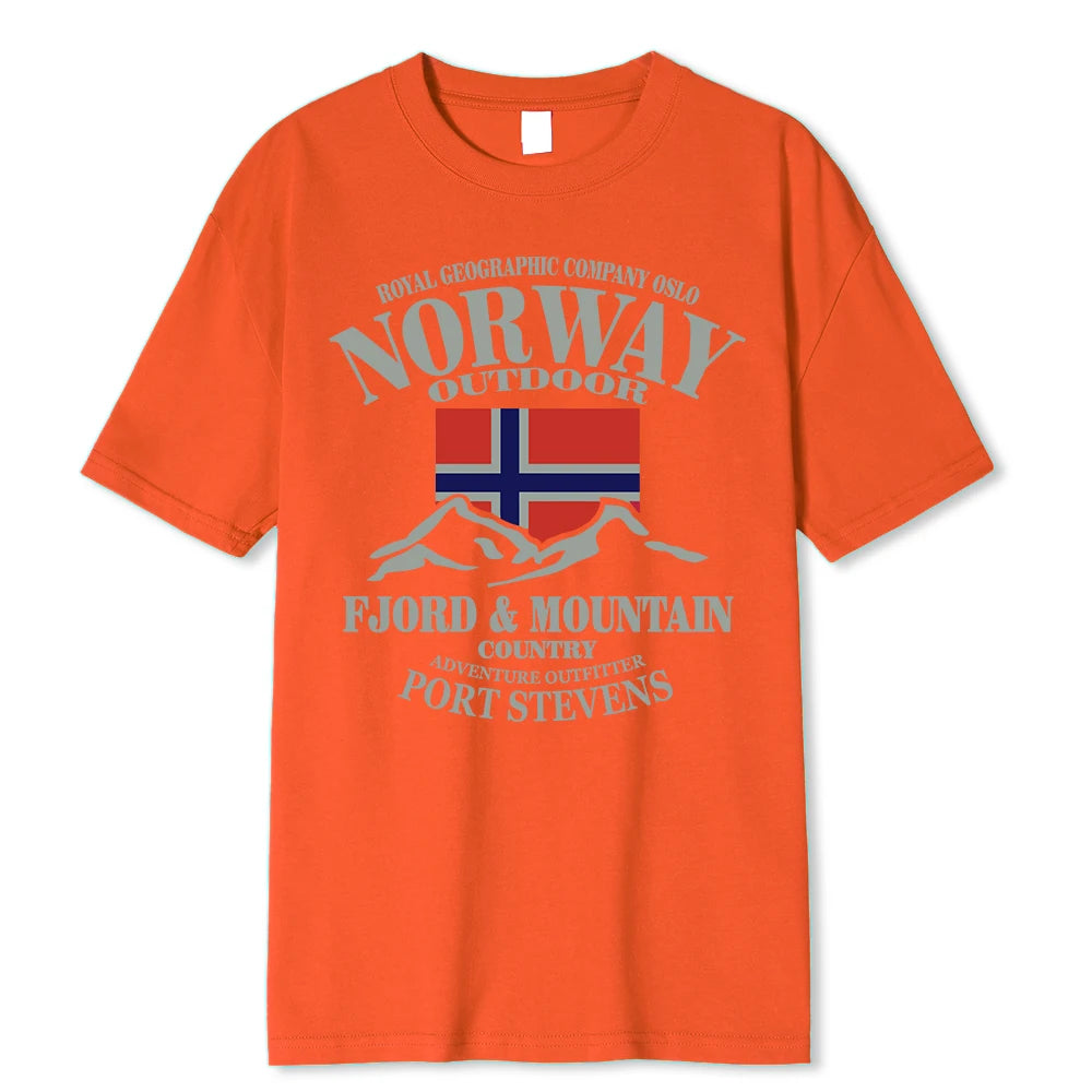 Sommer Norwegen T-Shirt