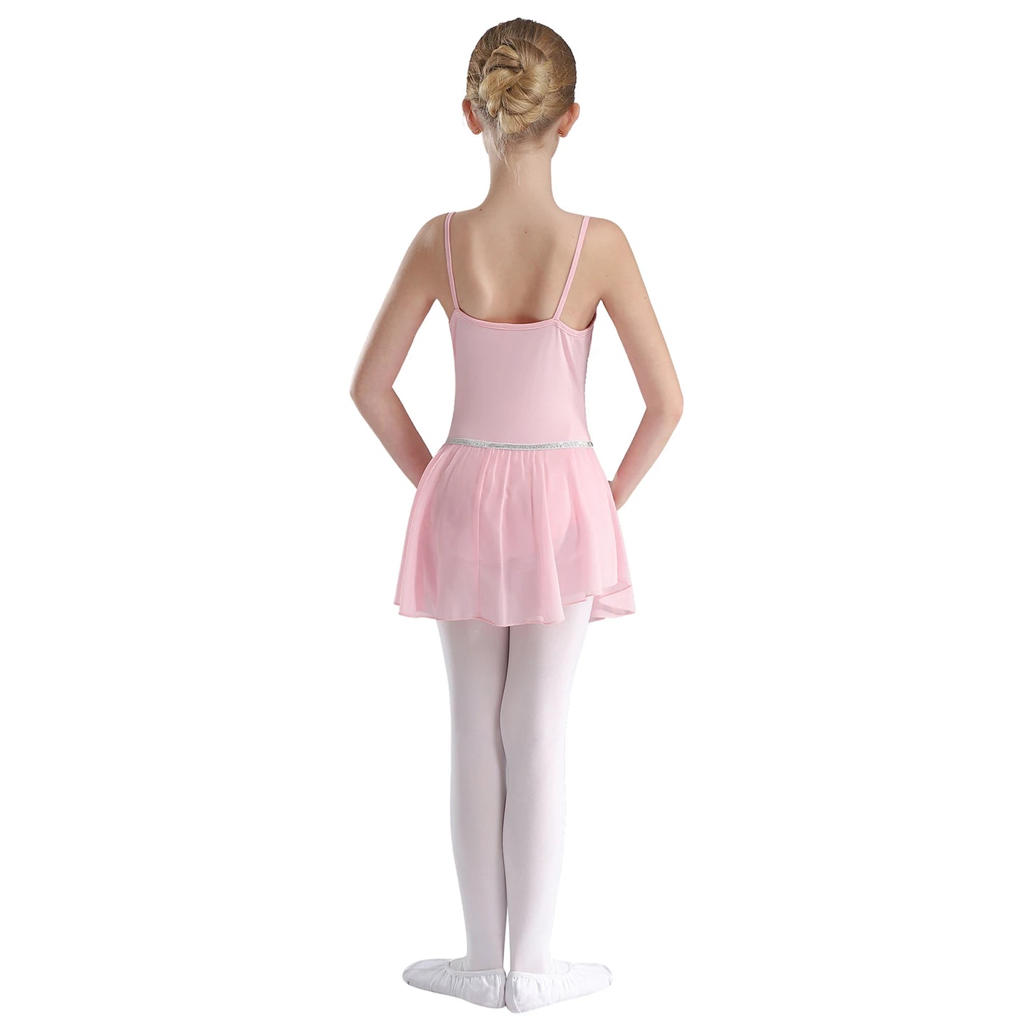 Kinder Mädchen funkelnden Ballett Tanz kleid Gymnastik Rocked Trikot Ballsaal Tanz Performance Kostüm Ballerina Dance wear