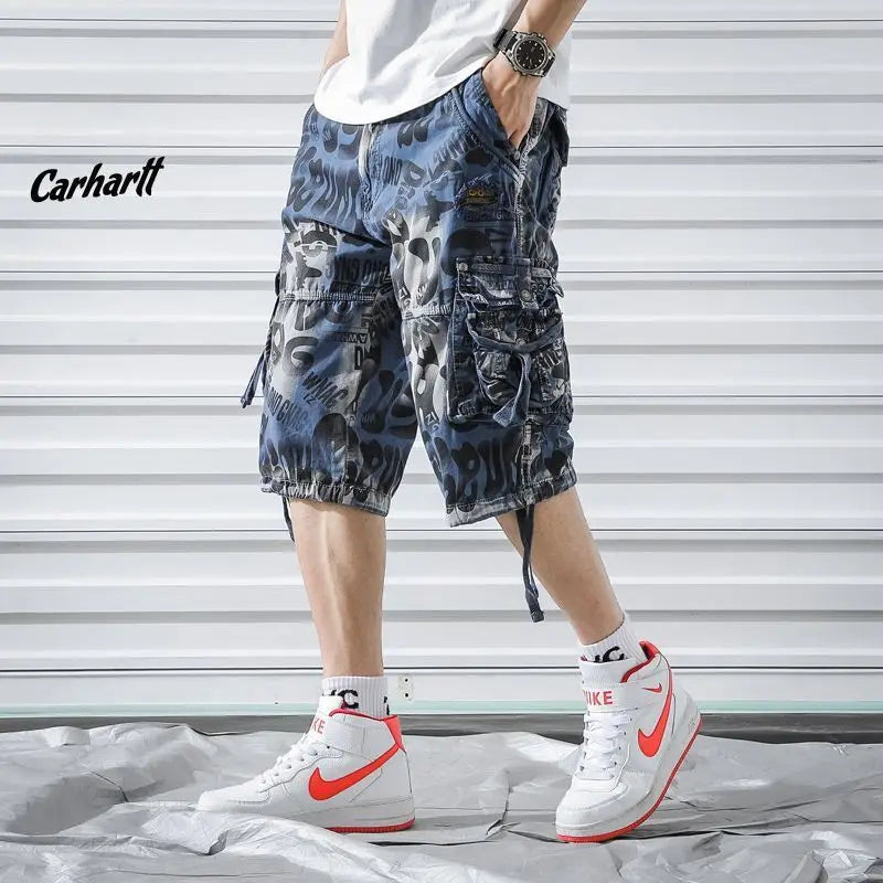 Summer Camouflage Cargo Shorts