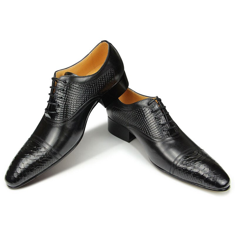 High end Handmade Leather Oxford Shoes