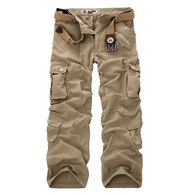 Hot Sale Free Shipping Men Cargo Pants Camouflage Trousers Military Pants for Man 7 Colors Streetwear Joggers Men Pants Straight