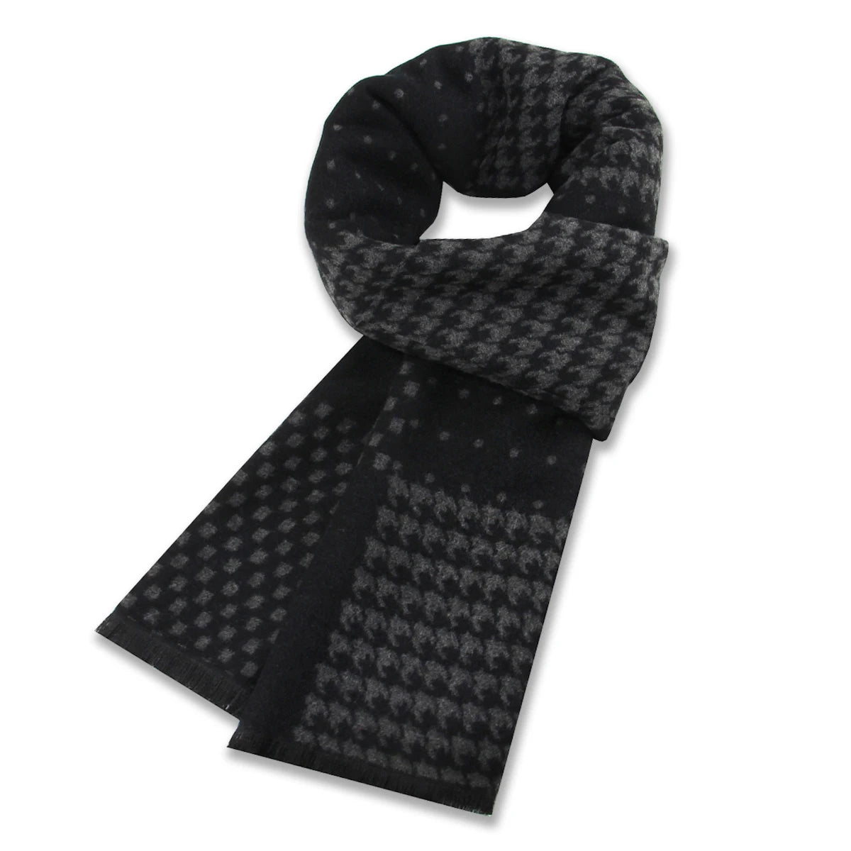 Men Autumn Winter Head Cashmere Scarf Designer Tree Print Cotton Shawl Luxury Business Man Long Fashion Neck Scarves