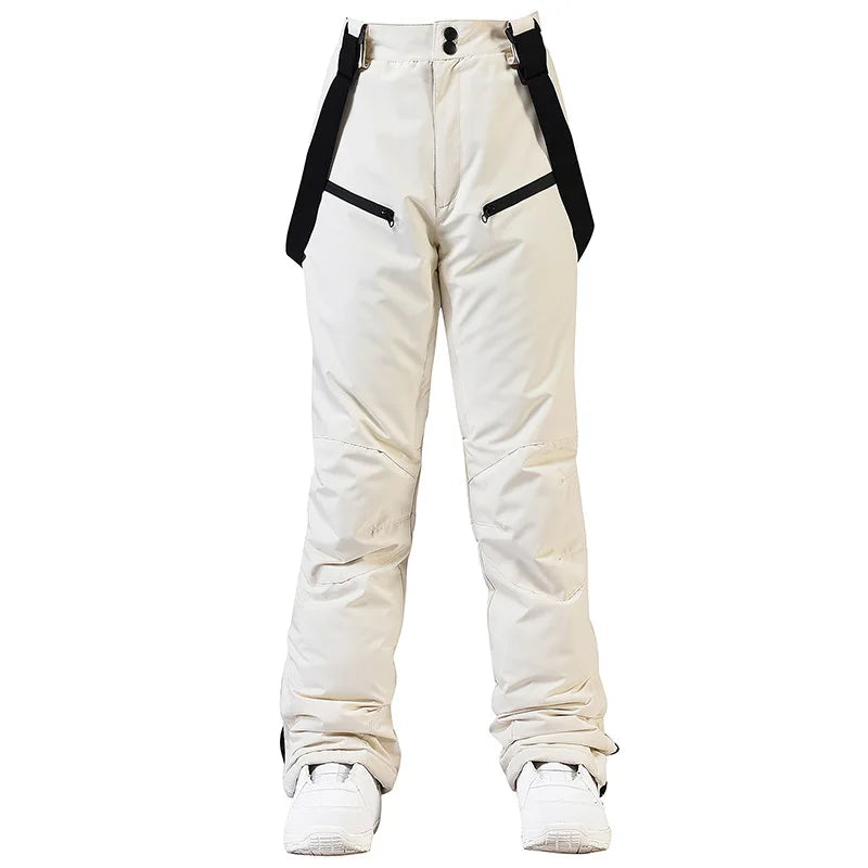 Neue Mode Ski Hosen Männer Frauen Winddicht Wasserdichte Schnee Hosen Winter Snowboarden Strumpf Hosen mit Taille Schutz