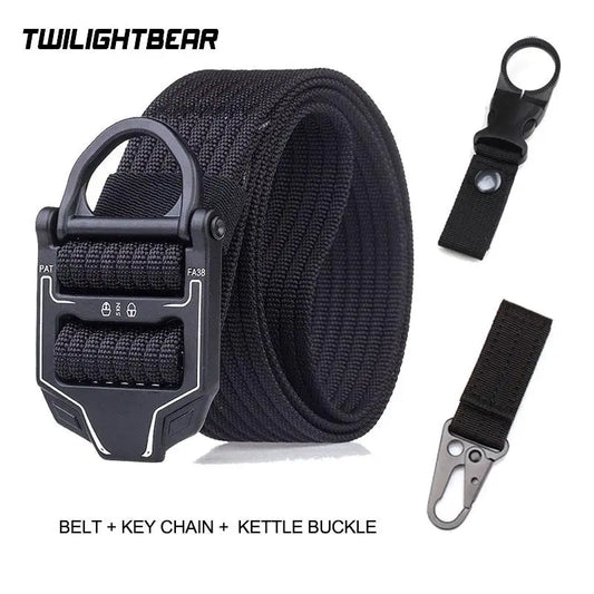 Outdoor Military Tactical Belt Multifunction Special Forces Nylon Combat Belt Men Women Casual Training Belt AE106