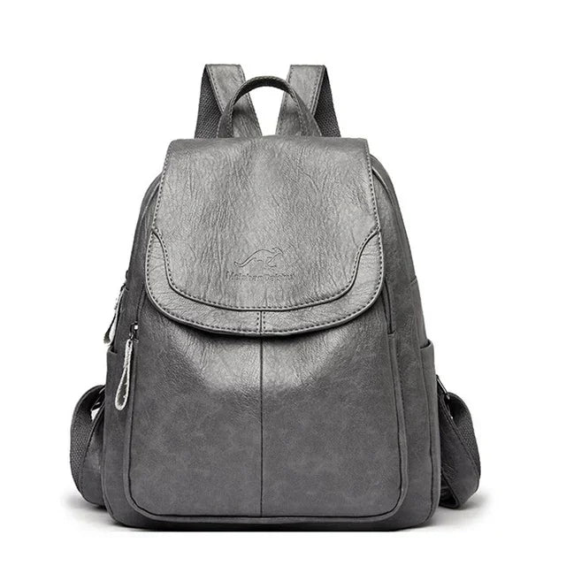 Echte Frauen Leder Rucksack Mode weibliche Umhängetasche Sack a dos Damen Rucksack Mochi las Schult aschen für Teenager-Mädchen 2024