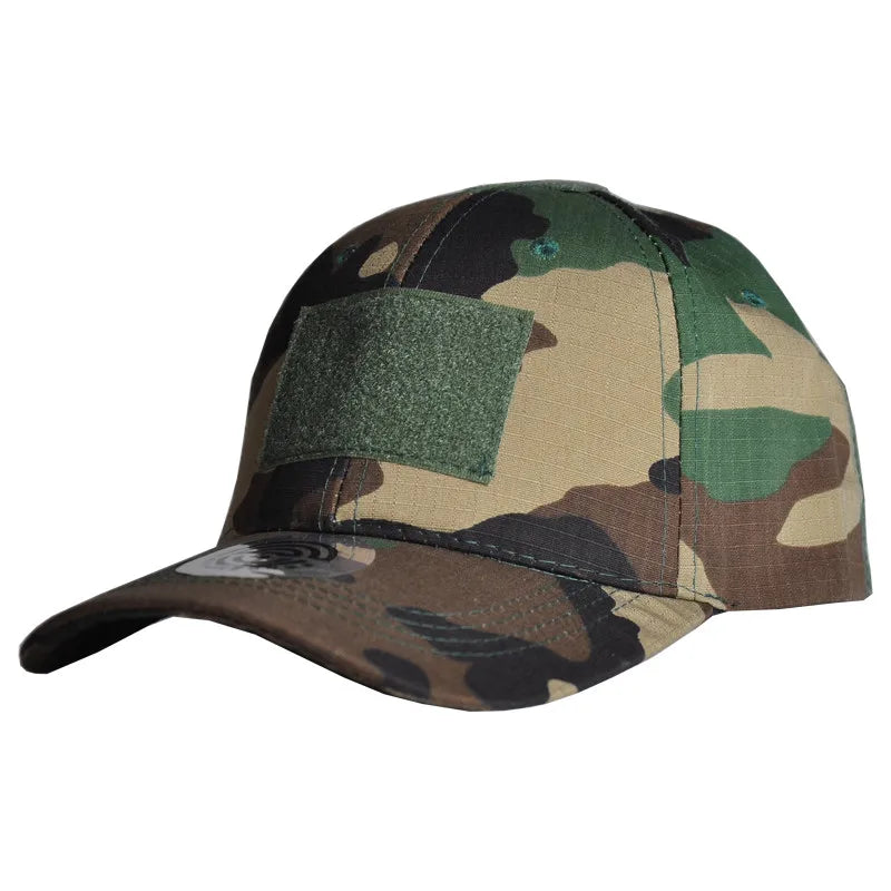 HAN WILD Outdoor Camouflage Adjustable Cap Mesh Tactical Military Army Airsoft Fishing Hunting Hiking Basketball Snapback Hat