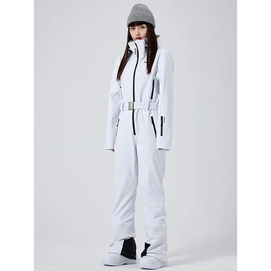 Snowboard Overalls einteiliger Ski anzug 2025 Winter Frauen wind dicht wasserdicht atmungsaktiv Outdoor-Sport Ski-Sets Kleidung