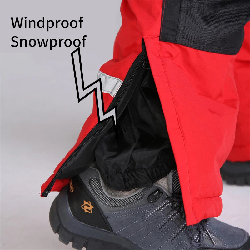 Schnee Skifahren Overalls Overall Warme Wasserdicht Mit Kapuze Mann Fleece Kleidung Männer Sport Winter Frauen Snowboarden Männlichen Schneeanzüge