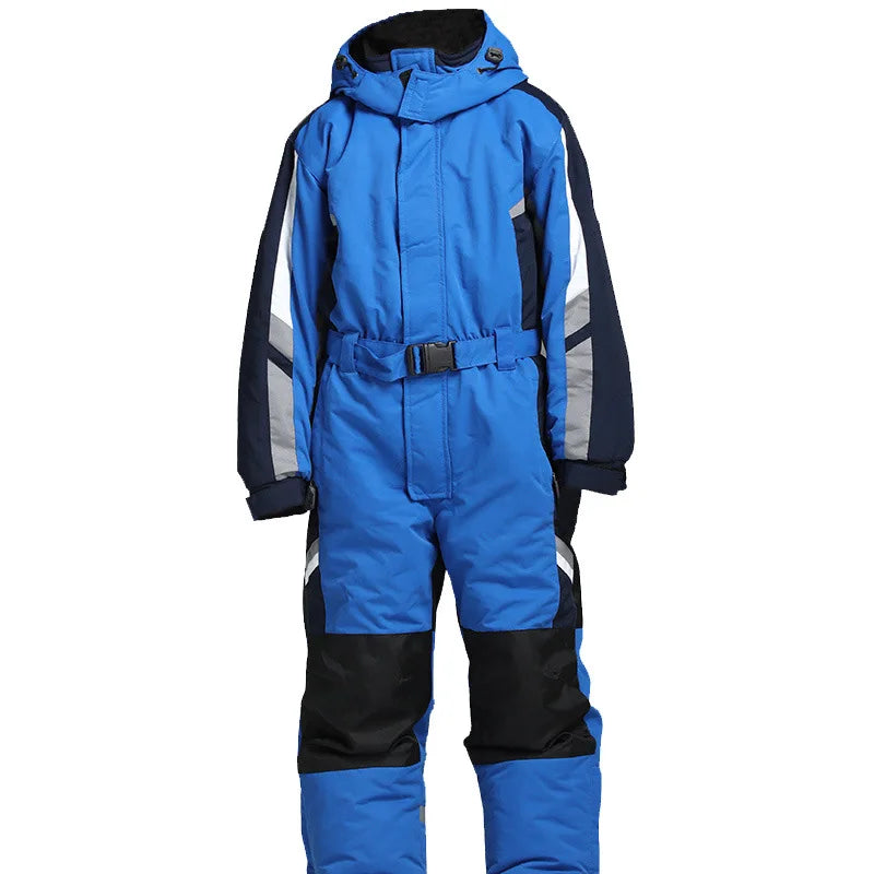 Schnee Skifahren Overalls Overall Warme Wasserdicht Mit Kapuze Mann Fleece Kleidung Männer Sport Winter Frauen Snowboarden Männlichen Schneeanzüge