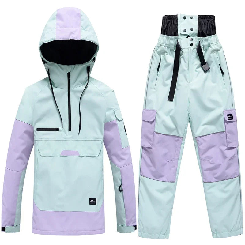 Frauen Mann neue Ski anzüge wasserdichte Jacke Hosen Snowboard Schnee kleidung Outdoor-Sport Bergski-Sets wind dicht warm