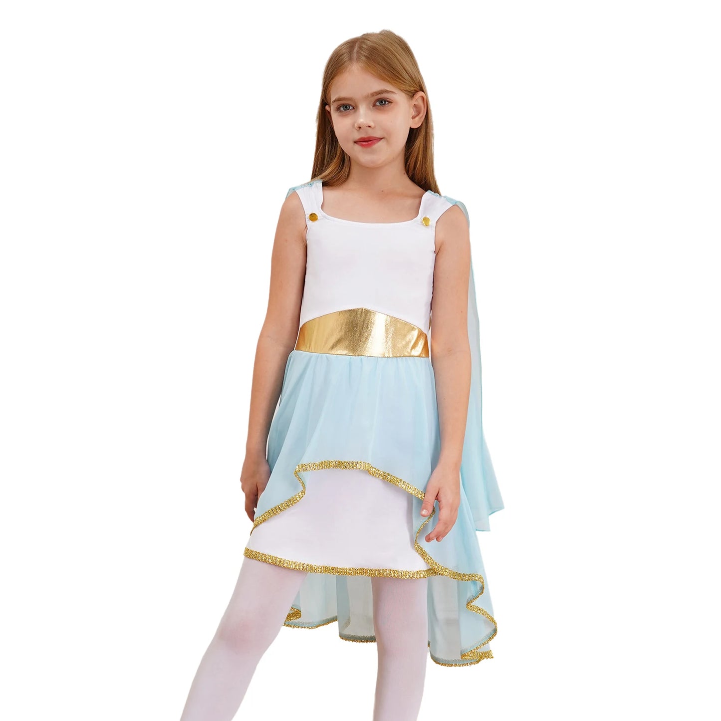 Kinder Mädchen griechischen Toga Kostüm alten Griechenland Mythos Philosoph Rom Adel Cosplay Kleider Halloween Gott Rollenspiel verkleiden