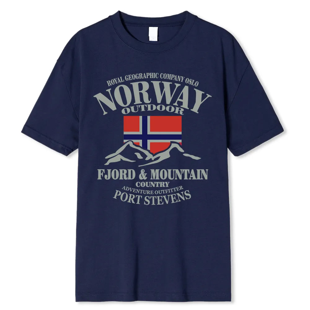 Sommer Norwegen T-Shirt